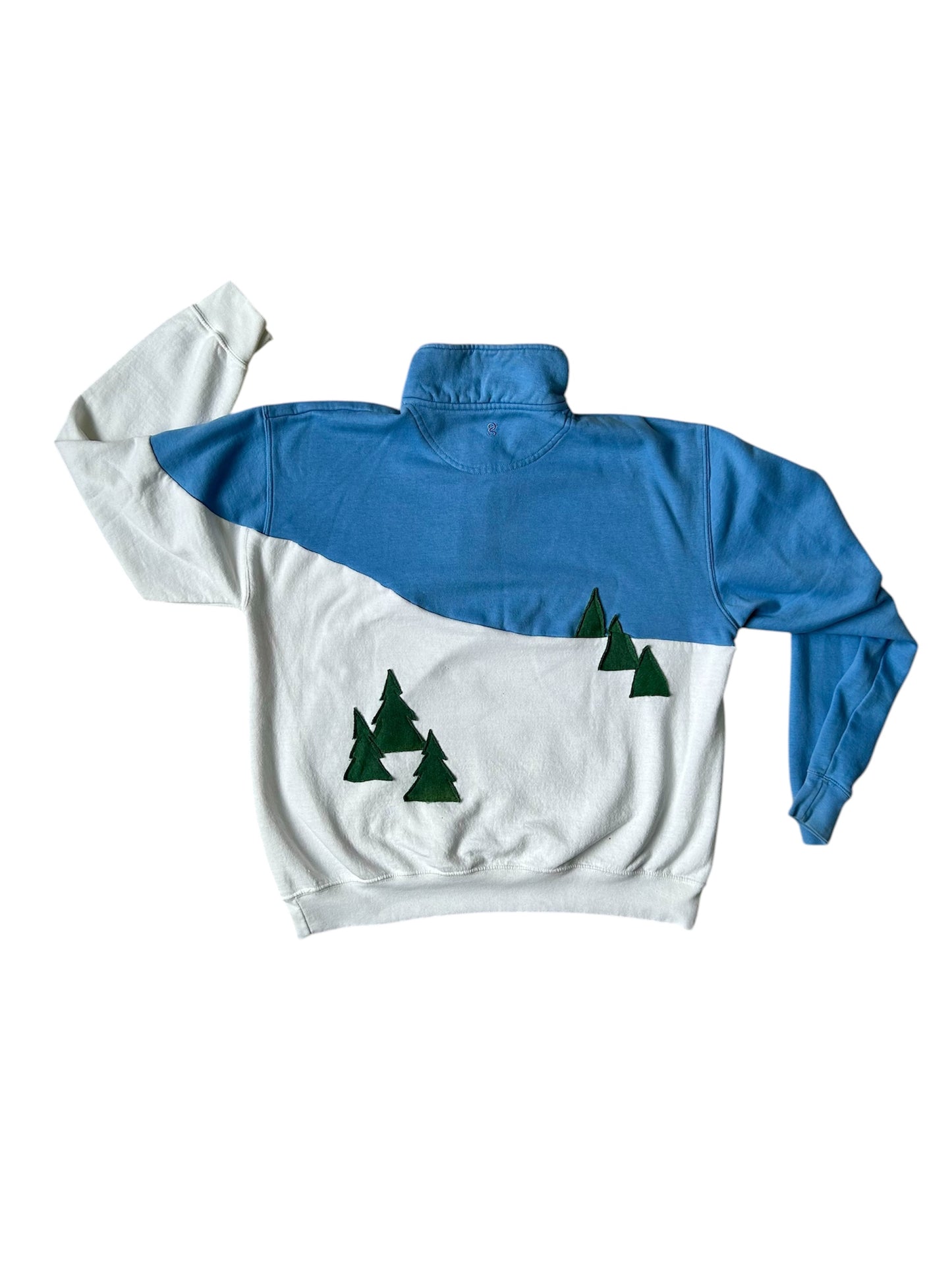 Ski Racing Quarter Zip Reworked Sweatshirt