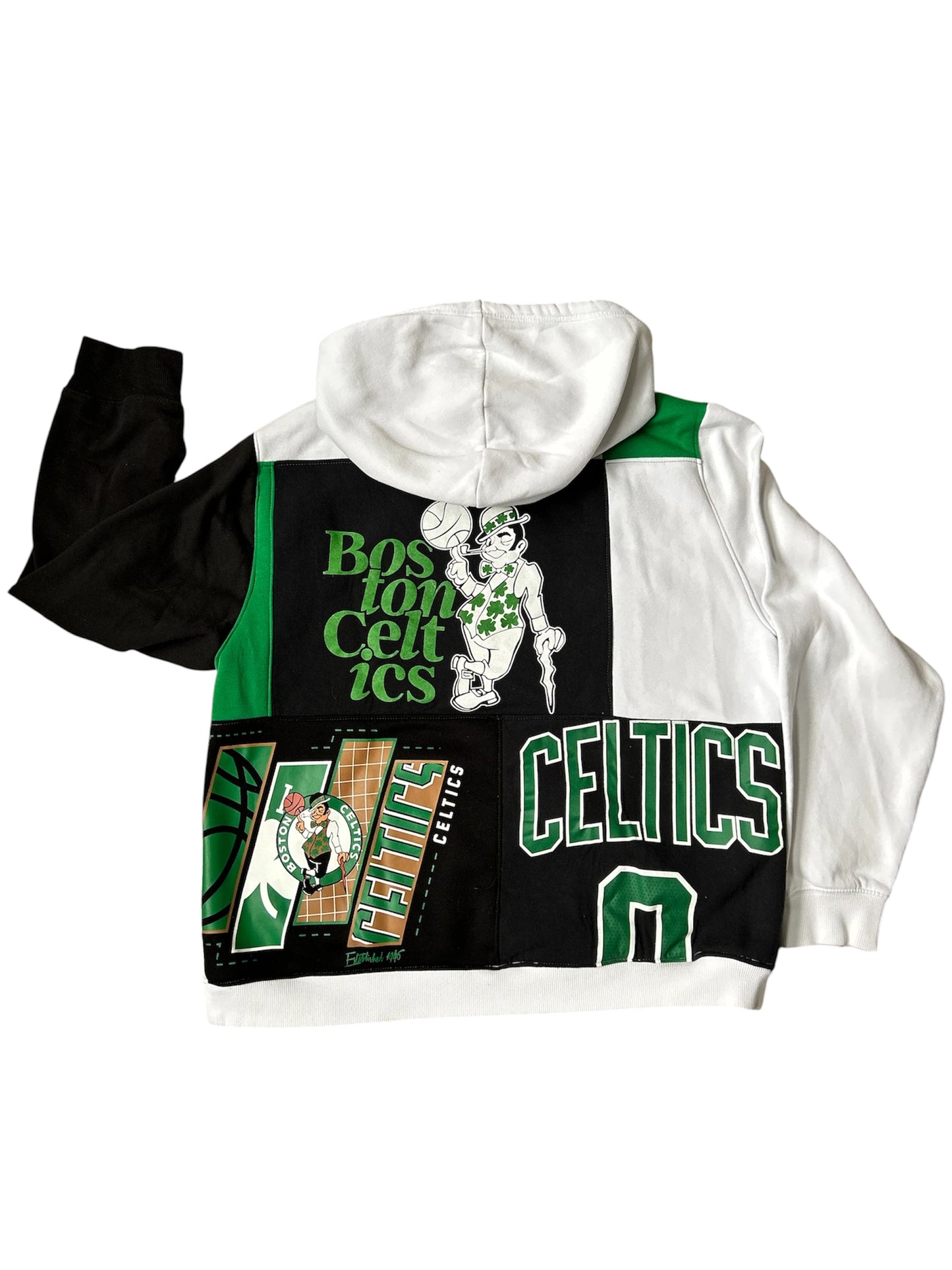 Celtics Patchwork Superfan Sweatshirt