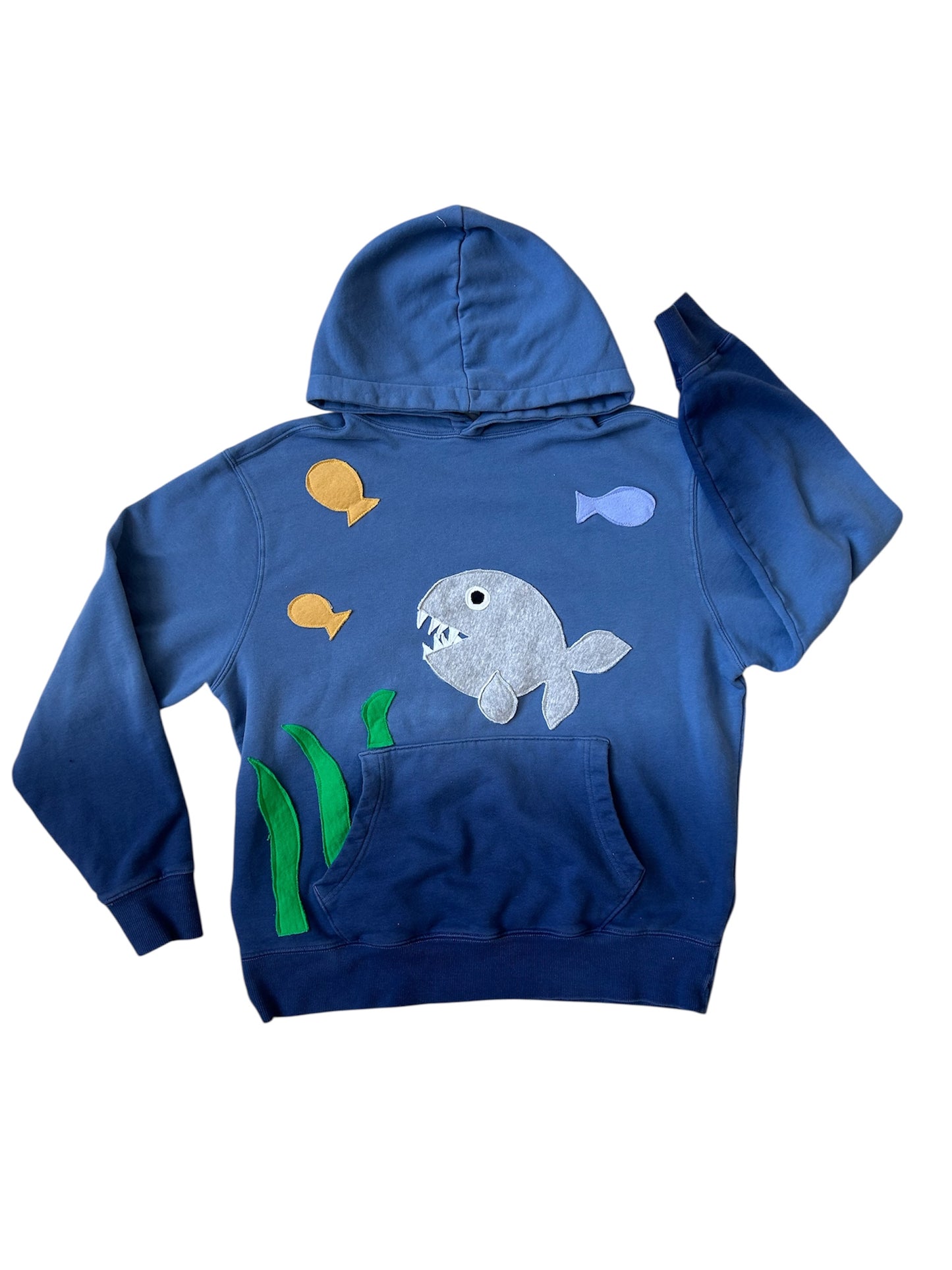 Gone Fishing Applique Sweatshirt