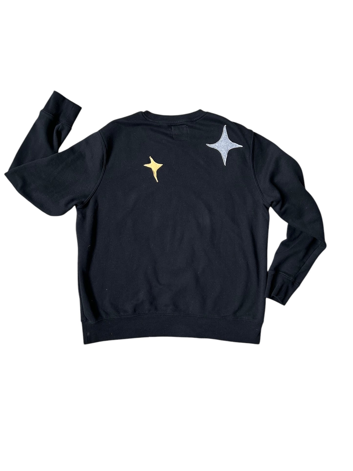 Disco Ball Upcycled Sweatshirt