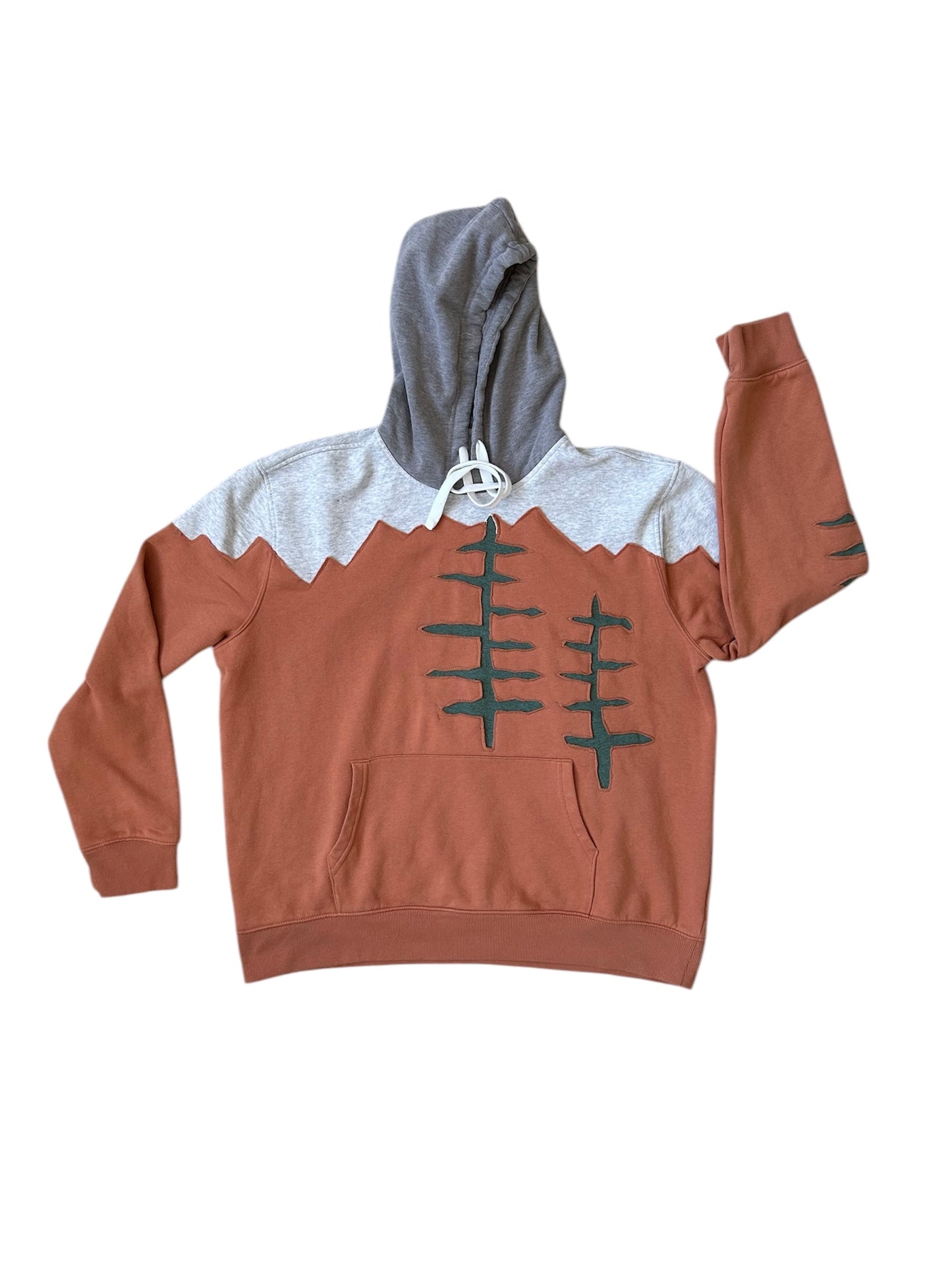 Mountain and Forest Hoodie - XXL