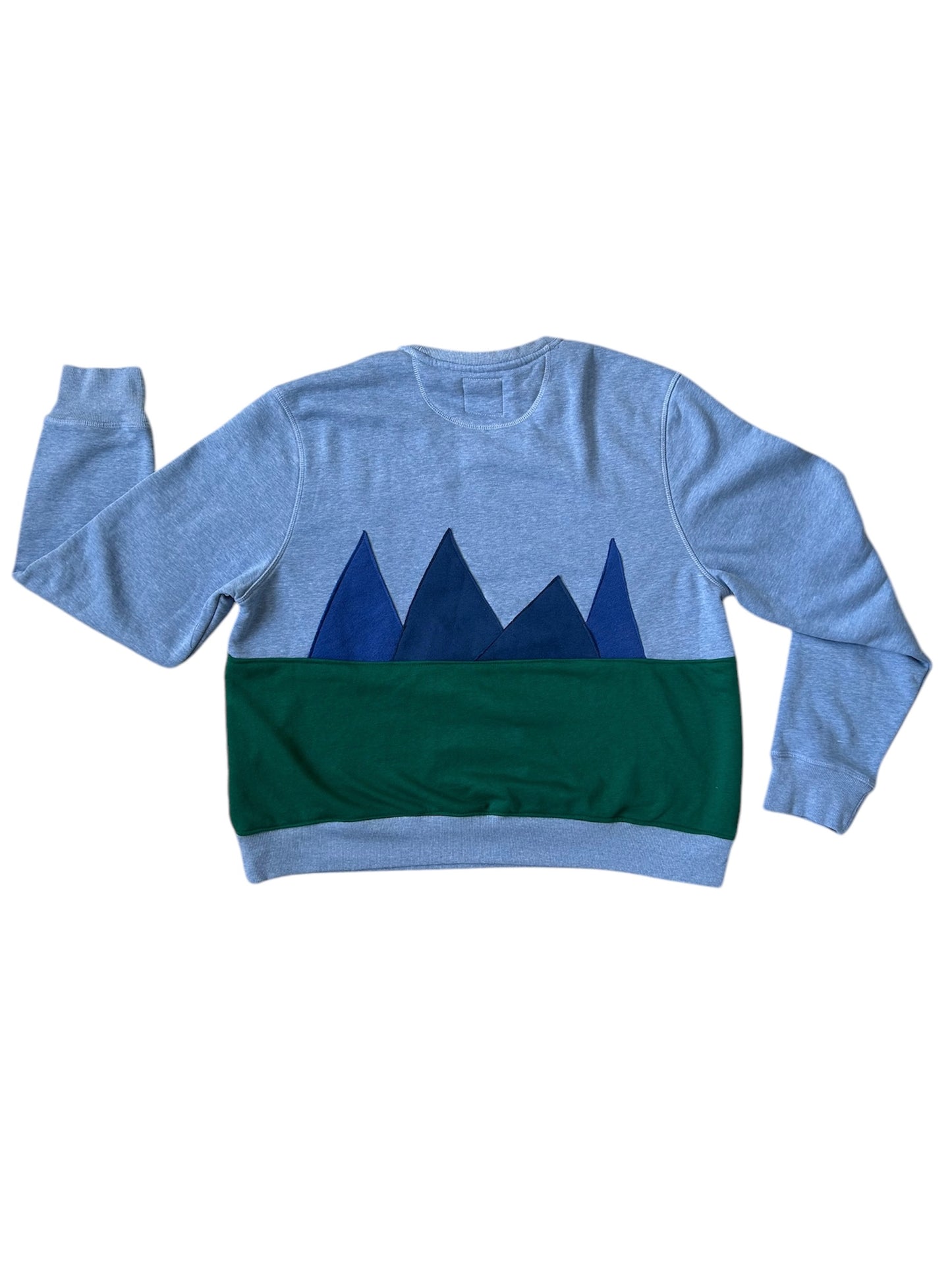 Unique Upcycled "Road Trip" Sweatshirt