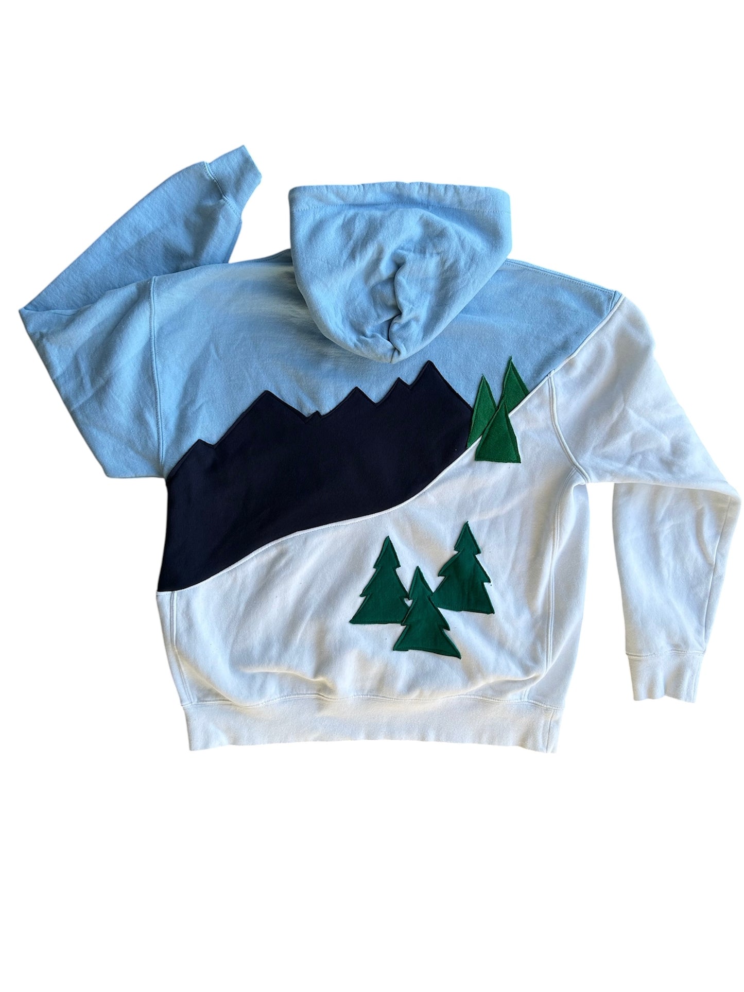 Winter Mountain Reworked Hoodie
