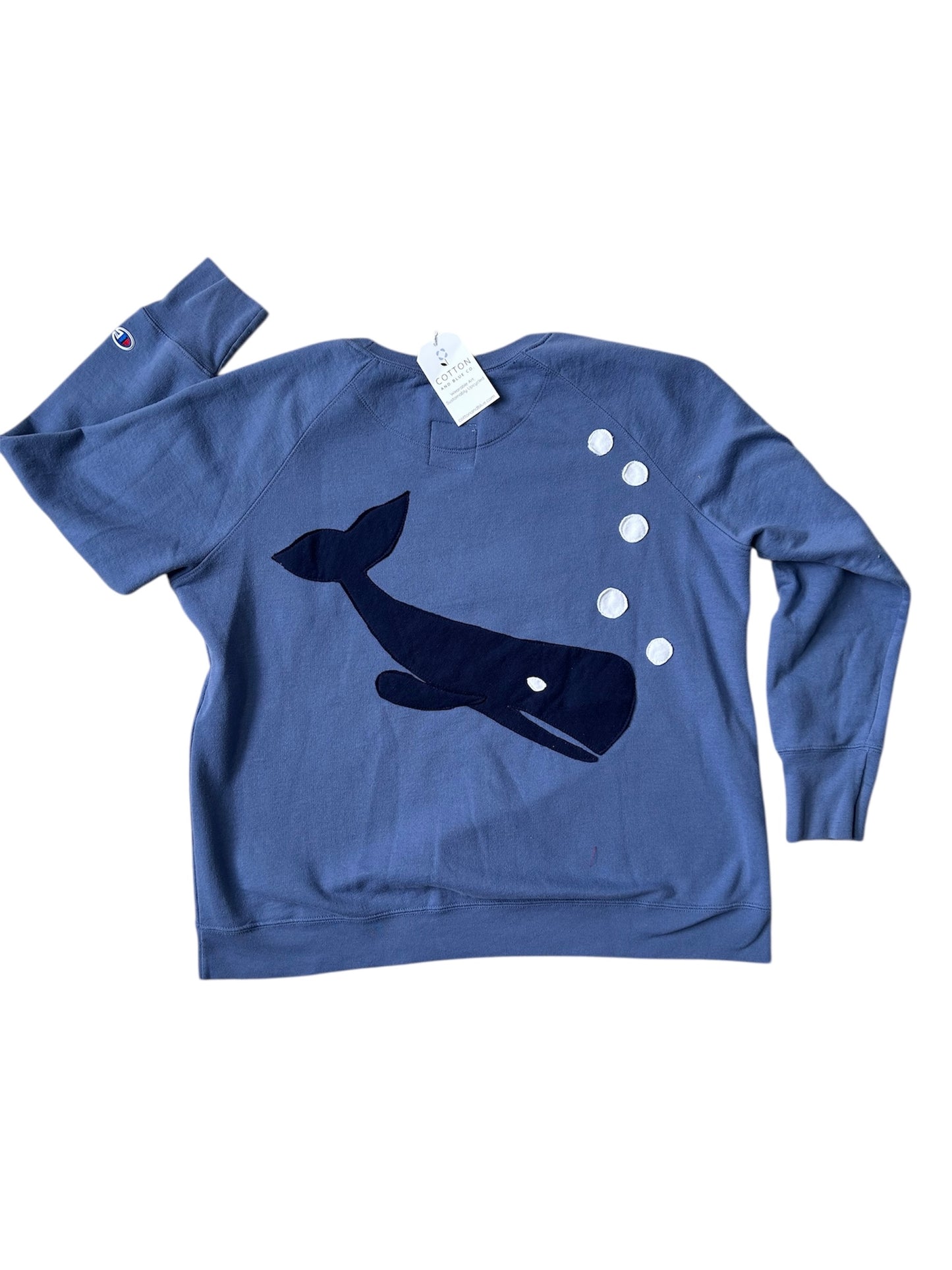 Ocean Sunset with Big Whale Patch