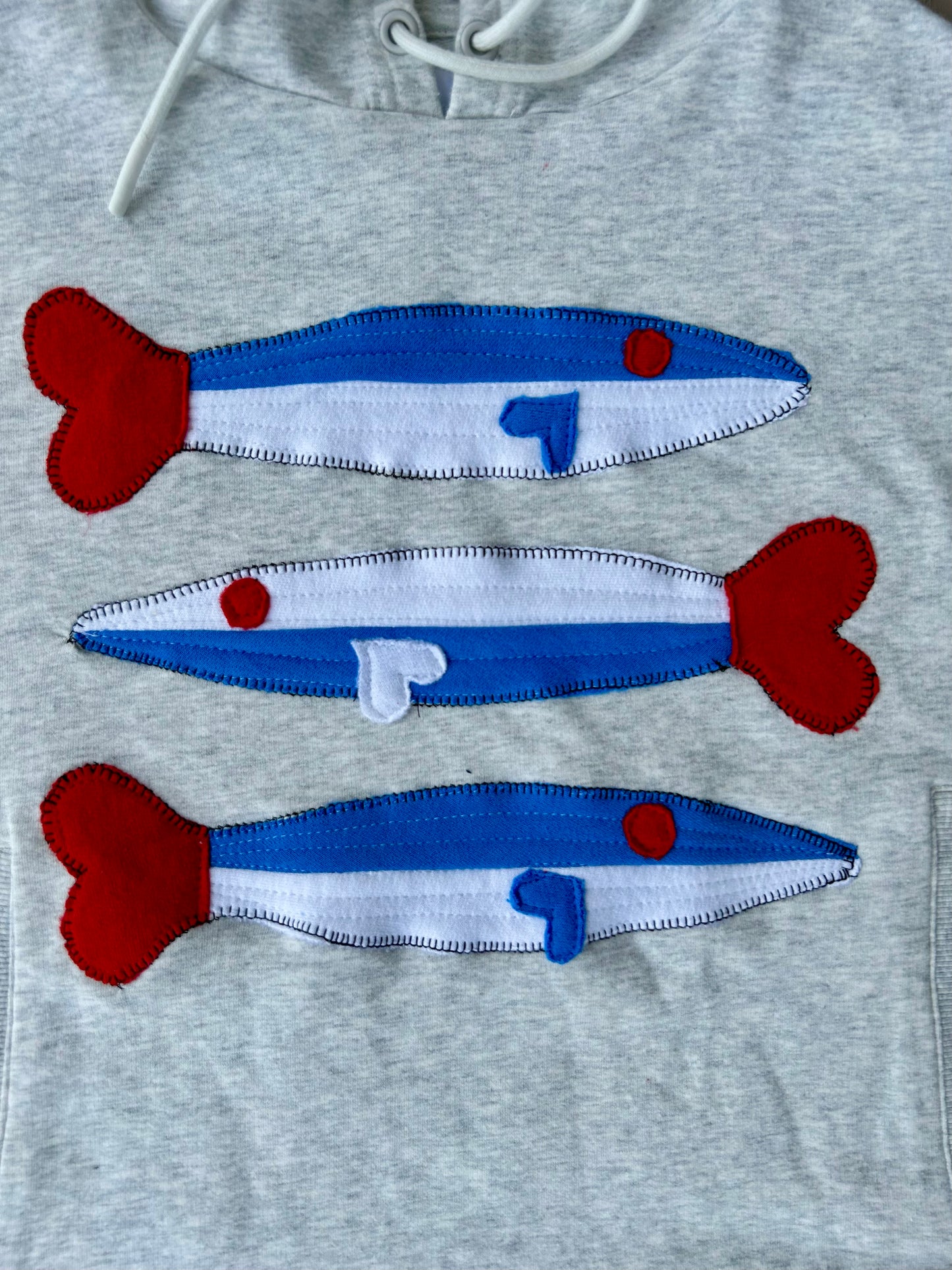 Upcycled Sardine Sweatshirt
