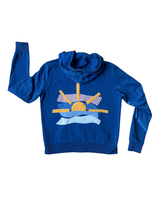 Sunset Full Zip Sweatshirt - Womens Medium