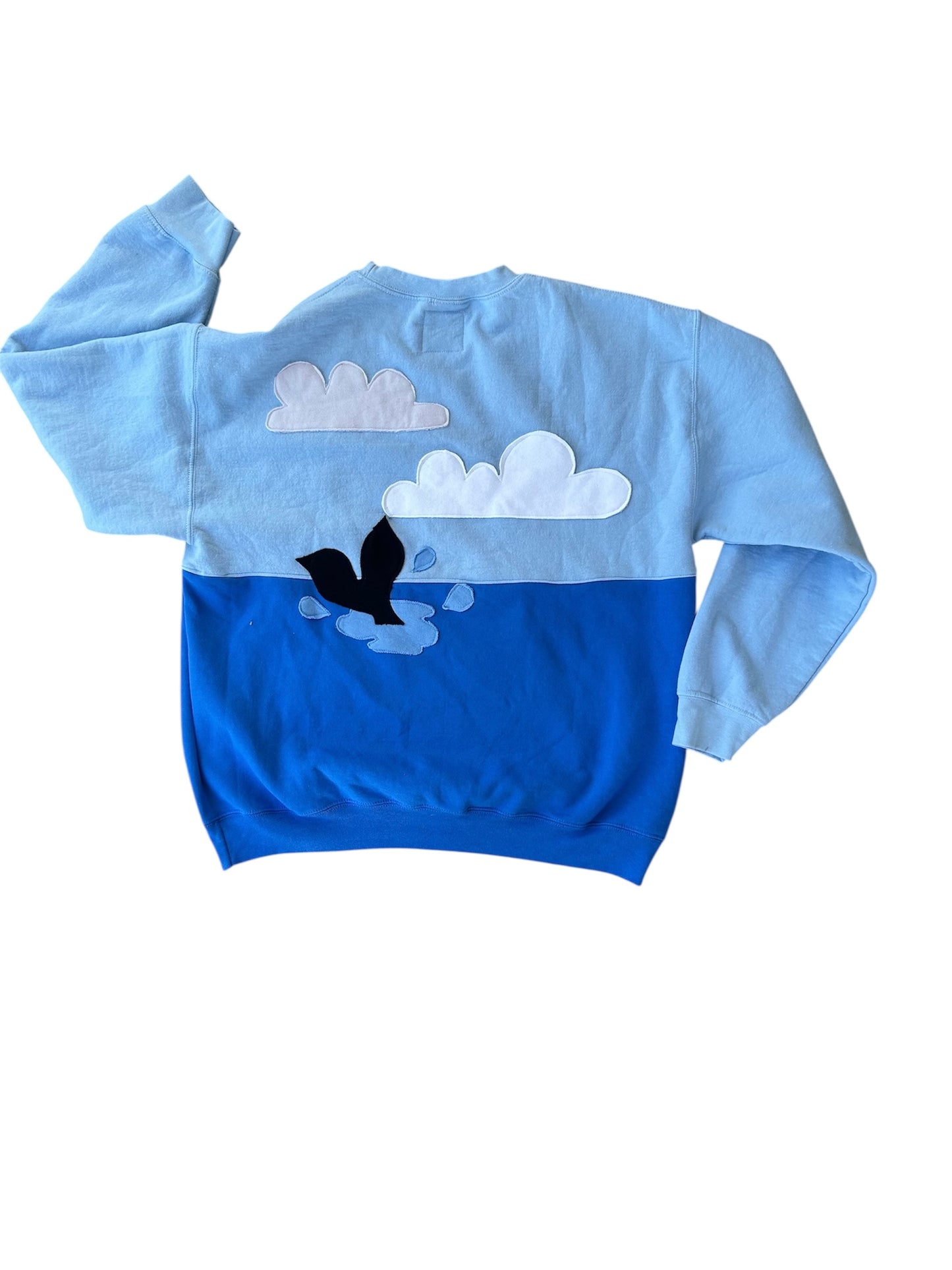 Ocean Sunset, Whale Tail Sweatshirt - Multiple sizes