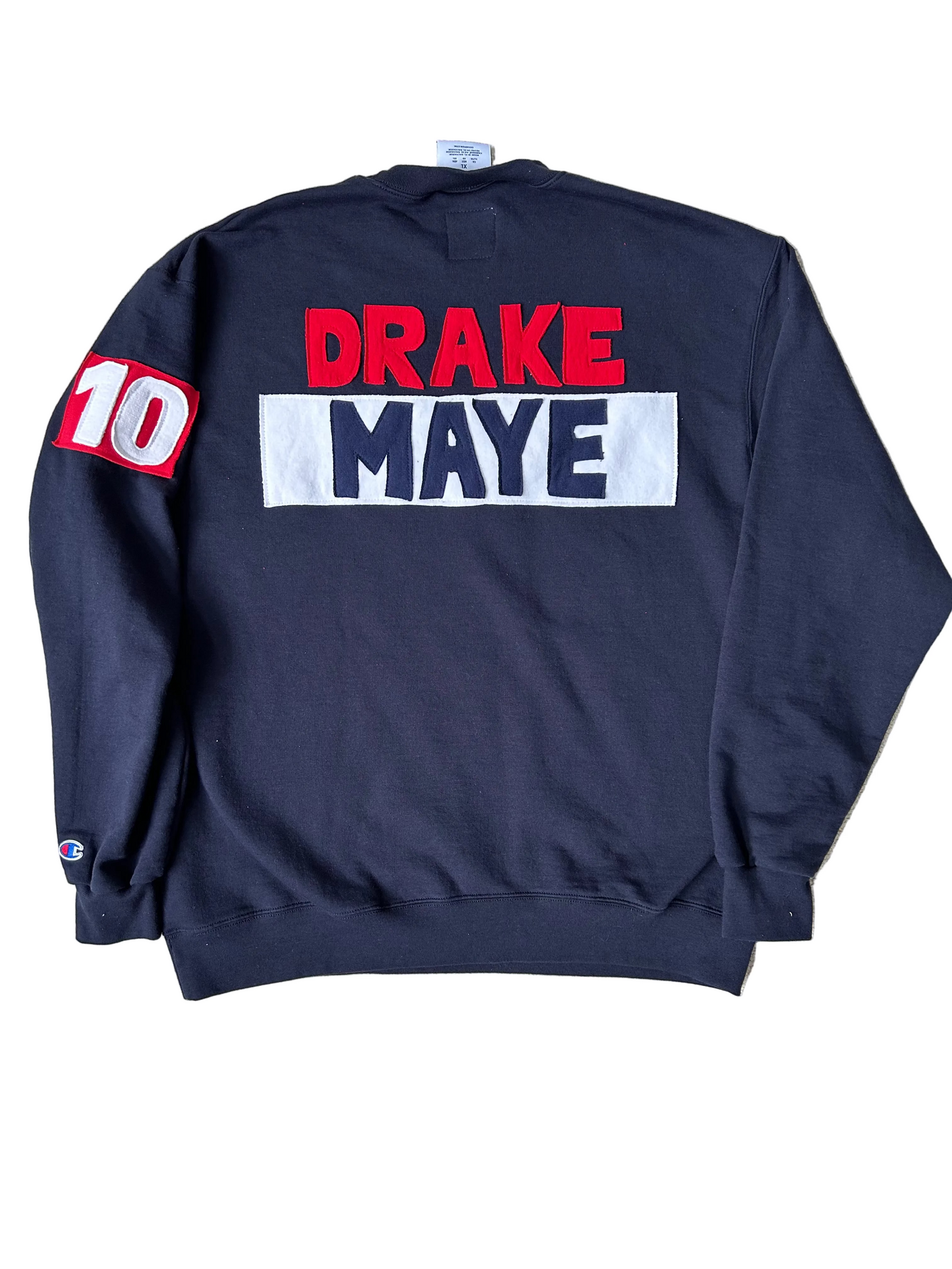 Drake Maye Sweatshirts - Size Extra Large