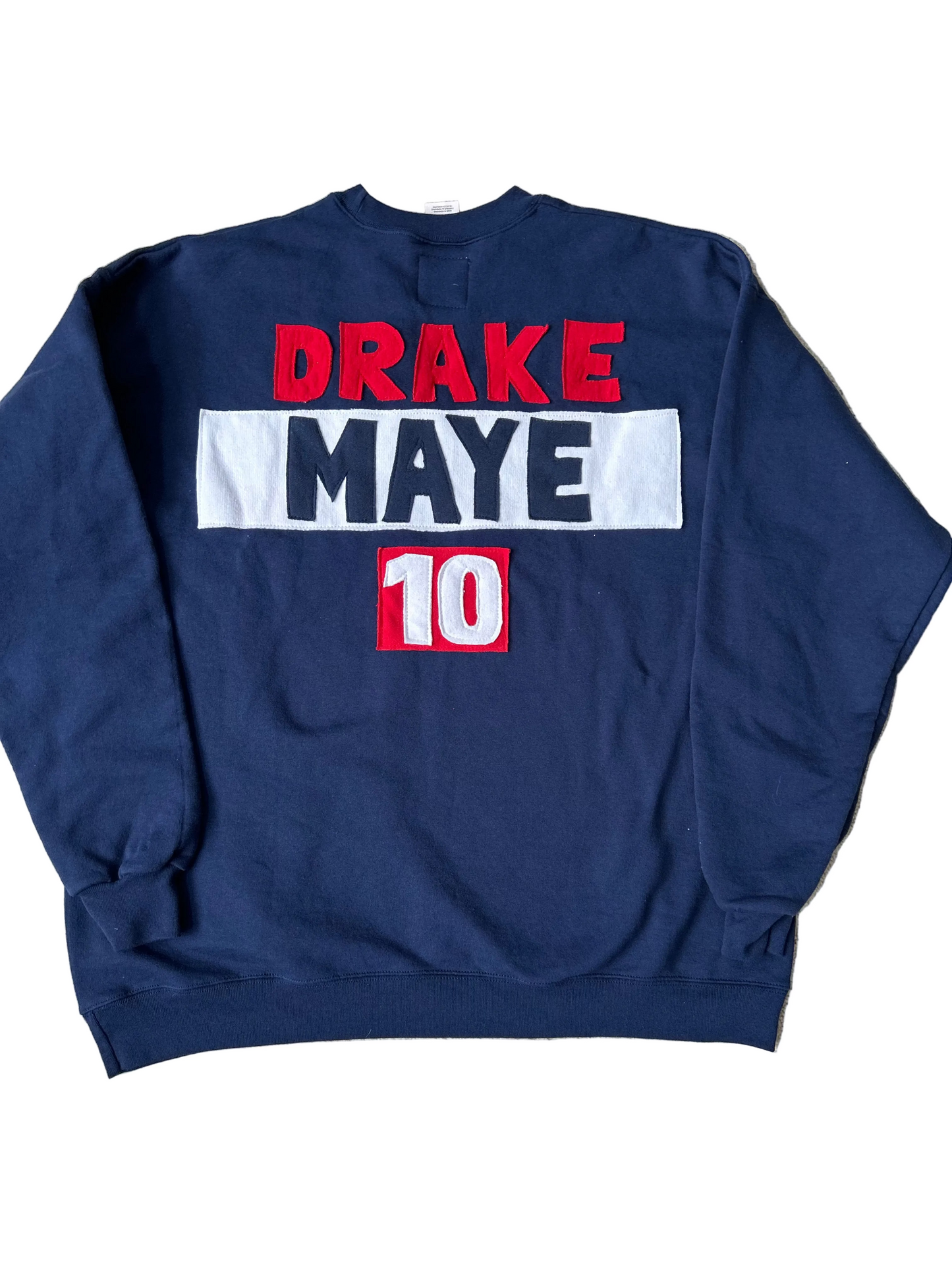Drake Maye Sweatshirts - Size Extra Large