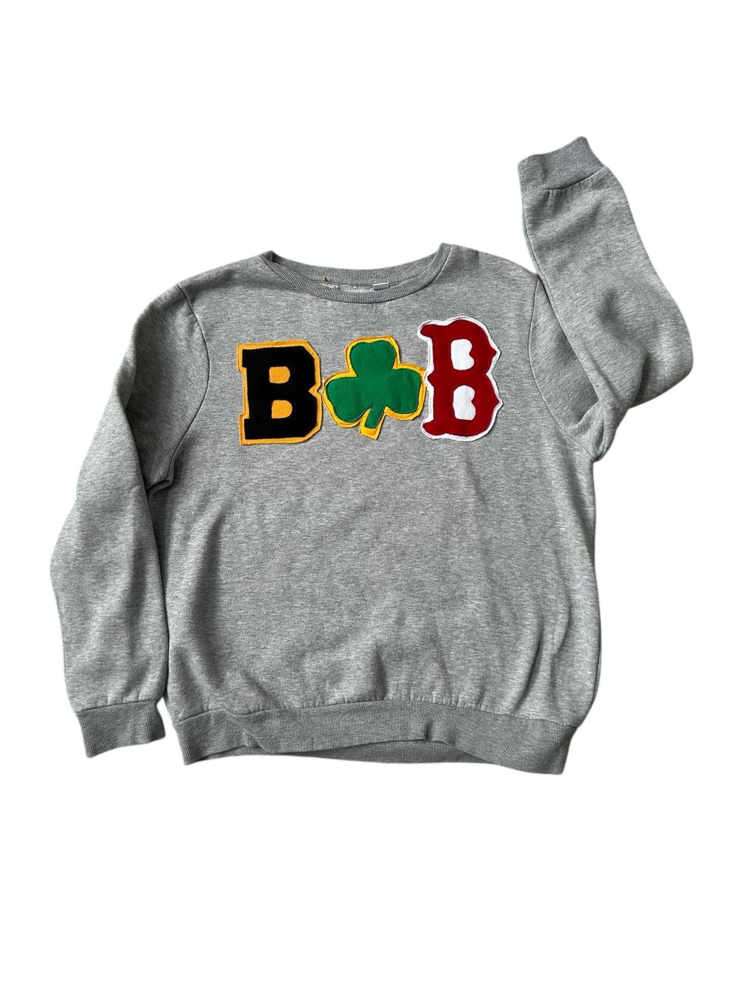 Boston Super Fan Sweatshirts, Sports Team Patches