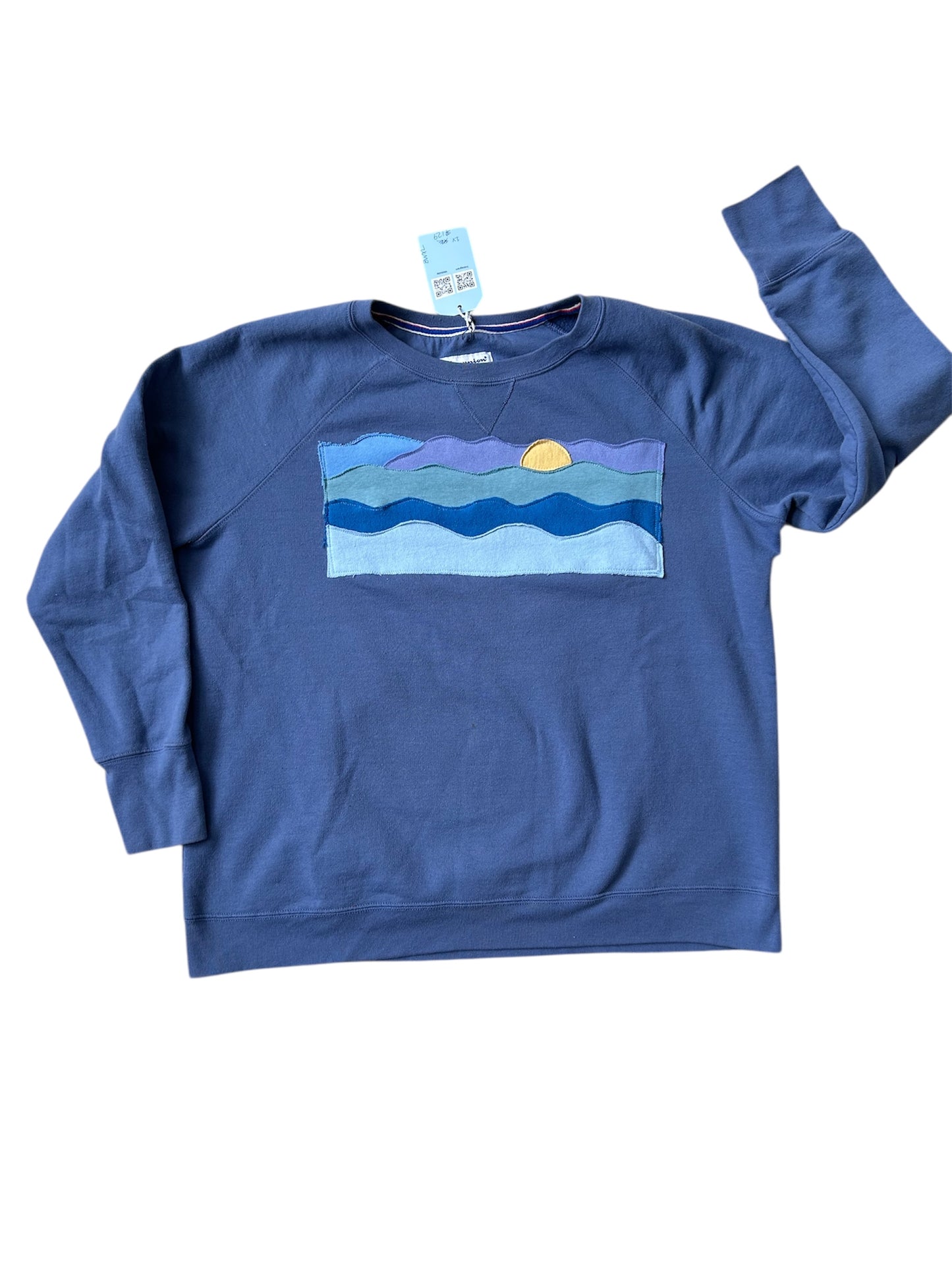 Ocean Sunset with Big Whale Patch