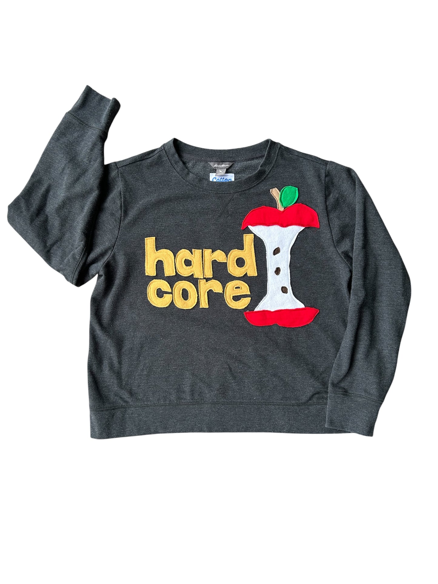 Apple Sweatshirt - Hard Core