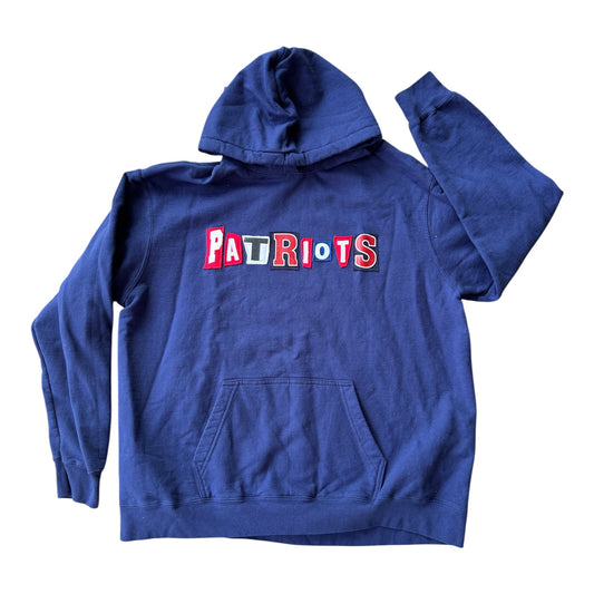 Patriots Letter Sweatshirt - Men’s XL and 3XL