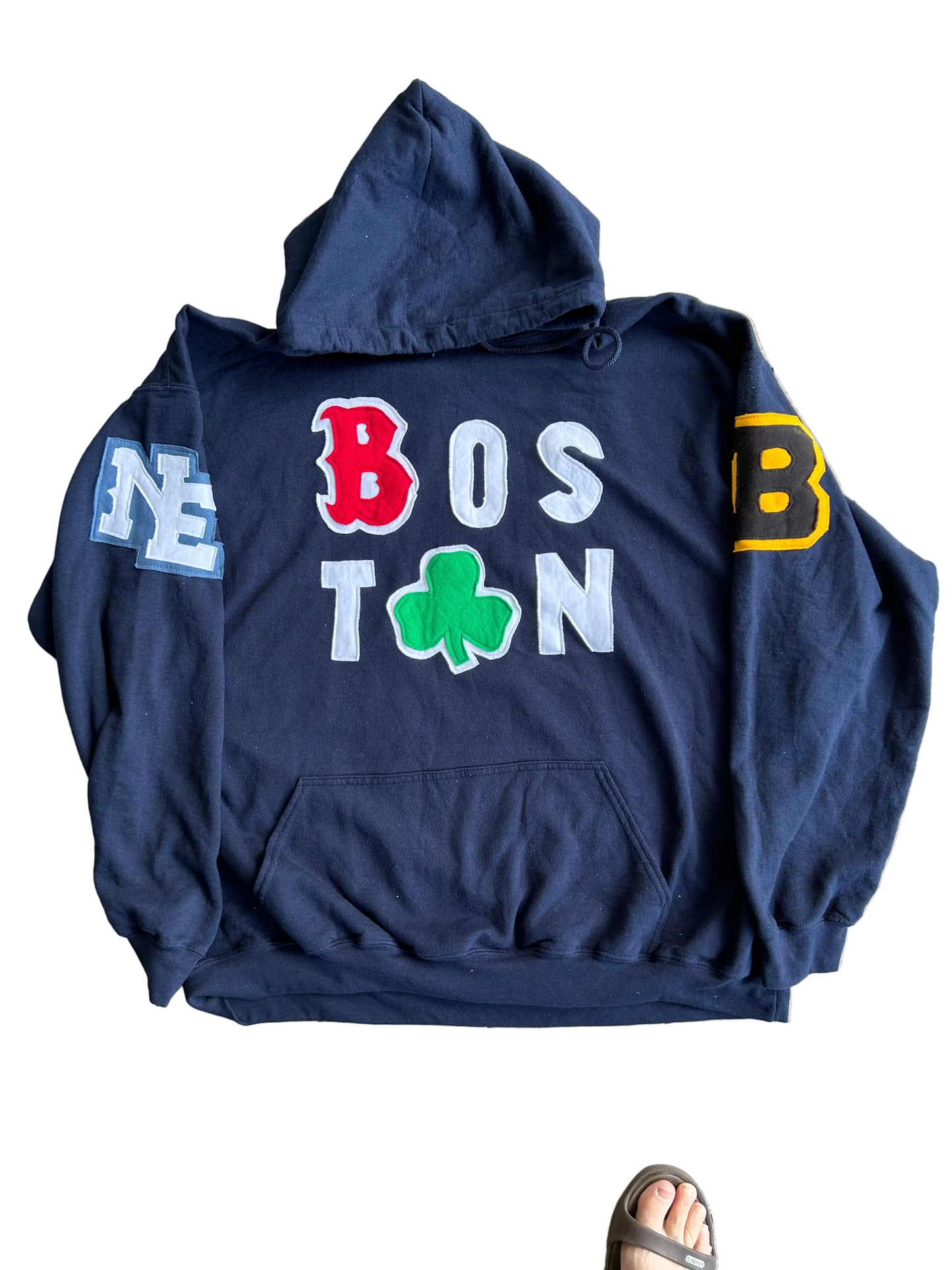 Boston Super Fan Sweatshirts, Sports Team Patches