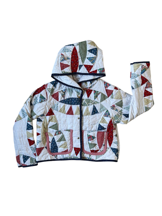 Classic Quilt Coat, bright colors