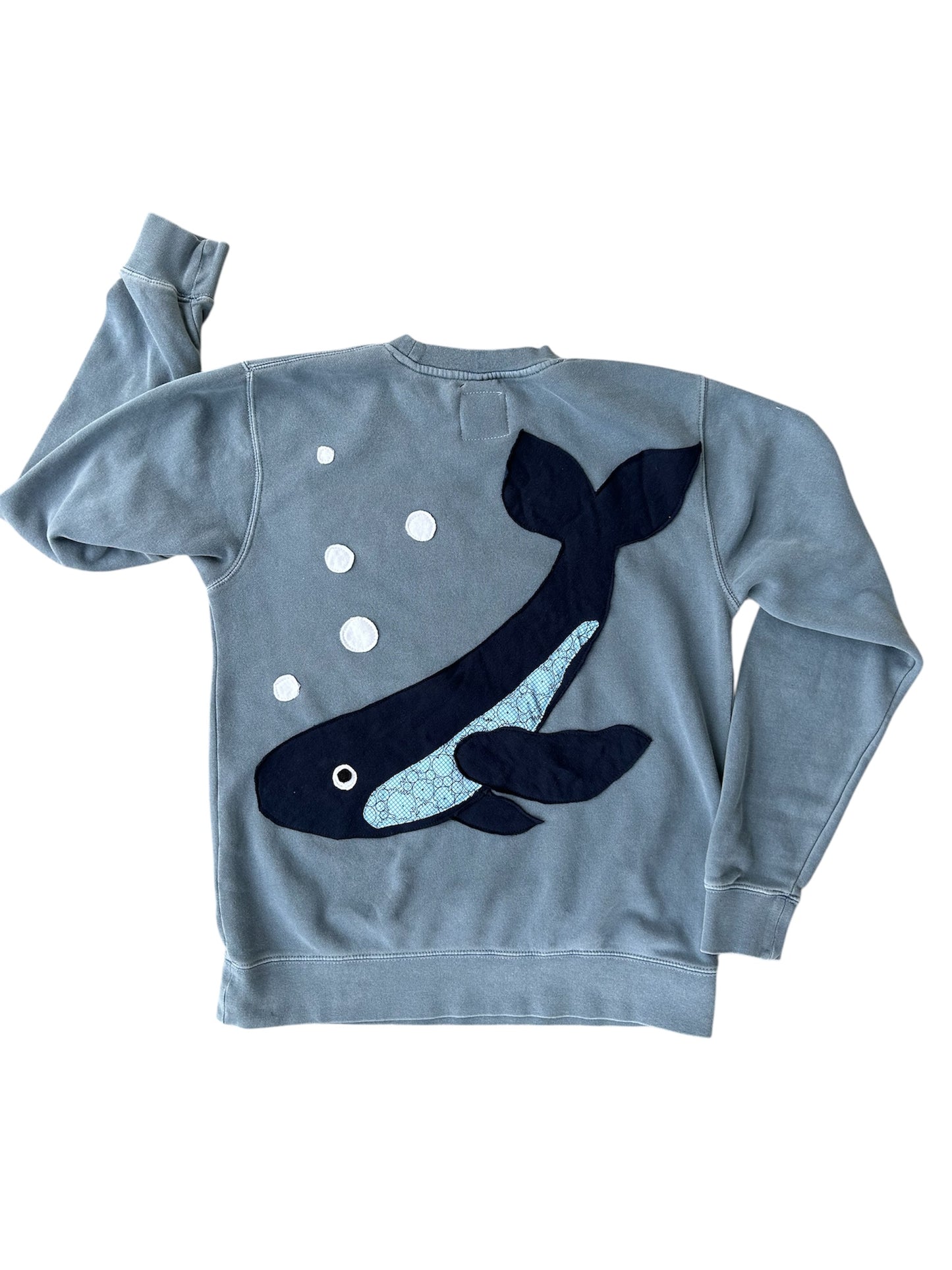 Big Whale Patch Sweatshirt