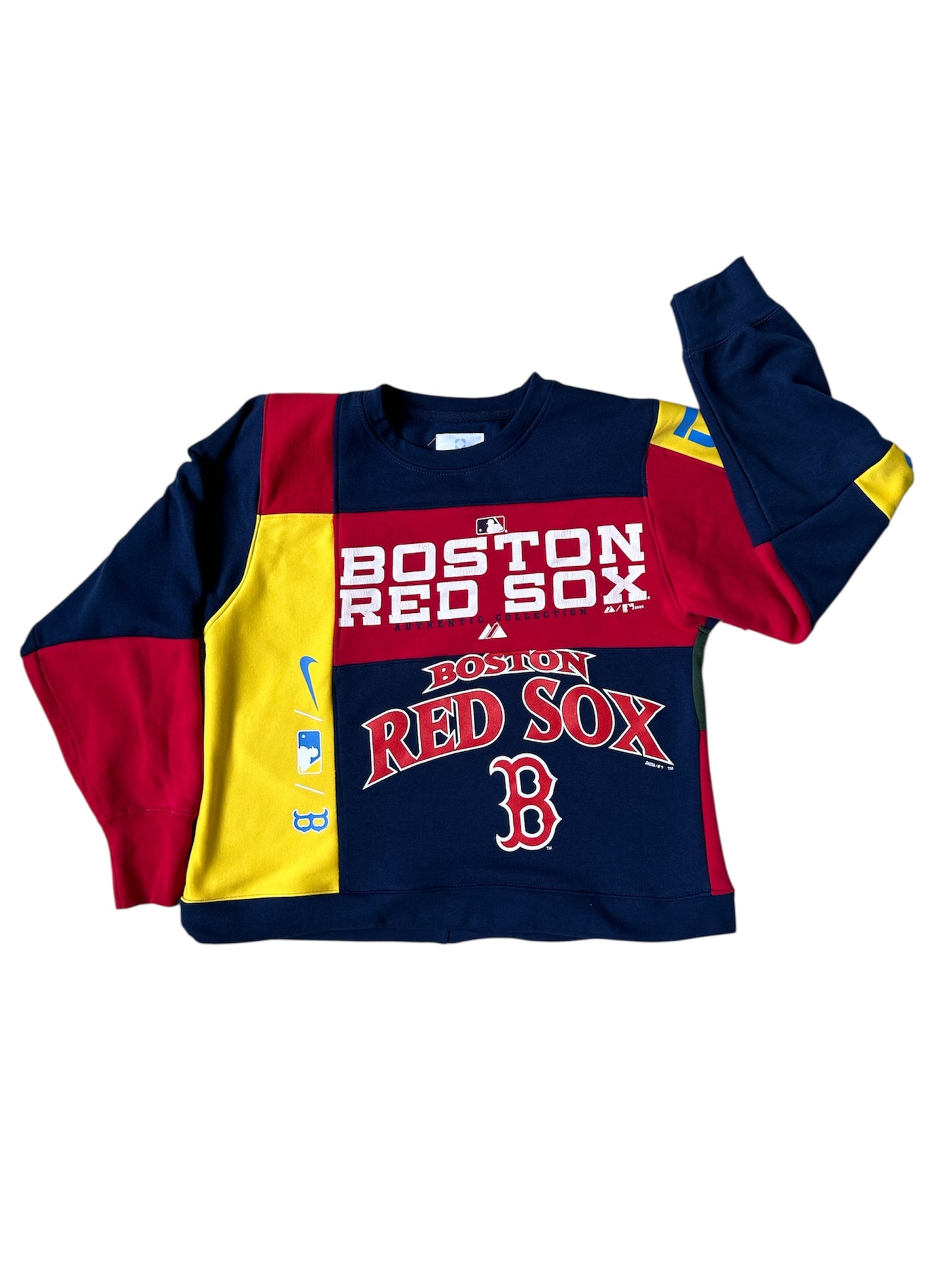 Boston Red Sox Womens Crew Neck - The Ultimate in Fan Gear - Womens Large