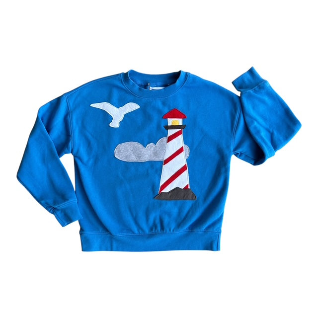 Lighthouse Sea Gull Sweatshirt