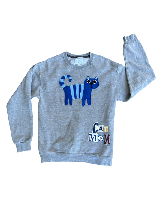 Cute Cat Mom Sweatshirt