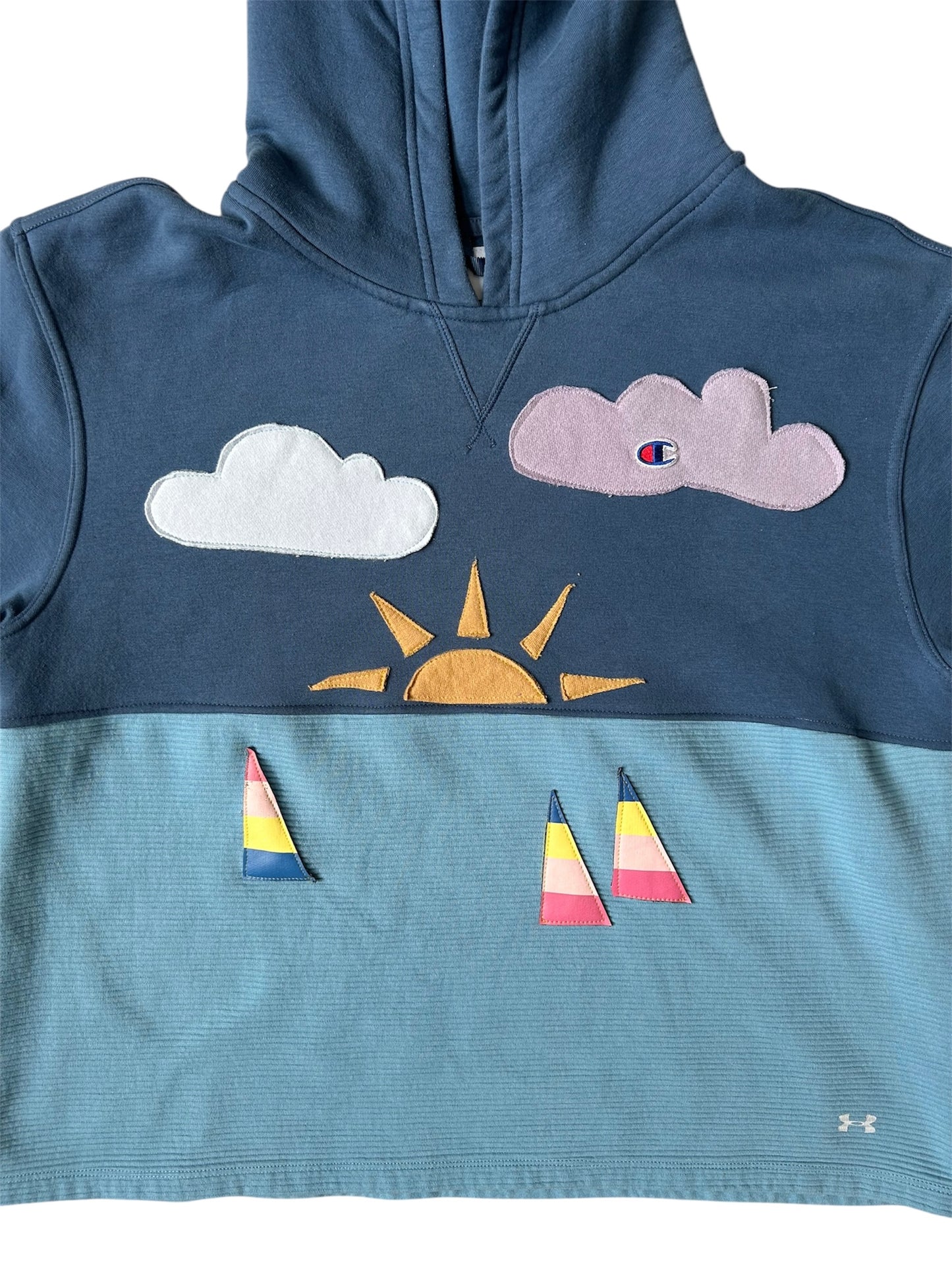 Ocean Sunset, Whale Tail Sweatshirt - Multiple sizes